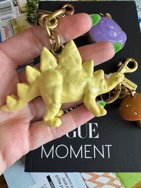 COACH NWT DINOSAUR STEGO BAG CHARM - Sold Out Everywhere!